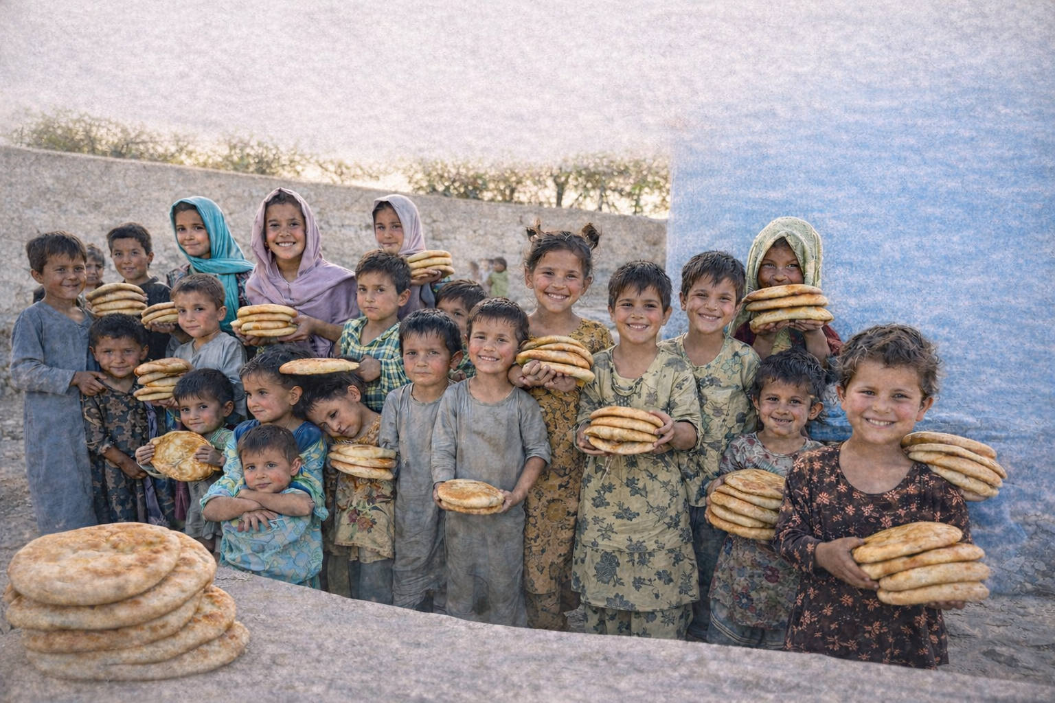 Türkmenistan Ekmek Dağıtımı